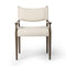 Jayla Dining Armchair  option Antwerp Natural / Antique Walnut