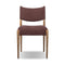 Jayla Dining Chair  option Laughlin Plum / Toasted Oak