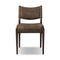 Jayla Dining Chair  option Nubuck Cigar / Burnt Oak