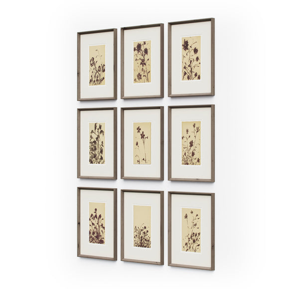Wild Blooms Wall Art Set