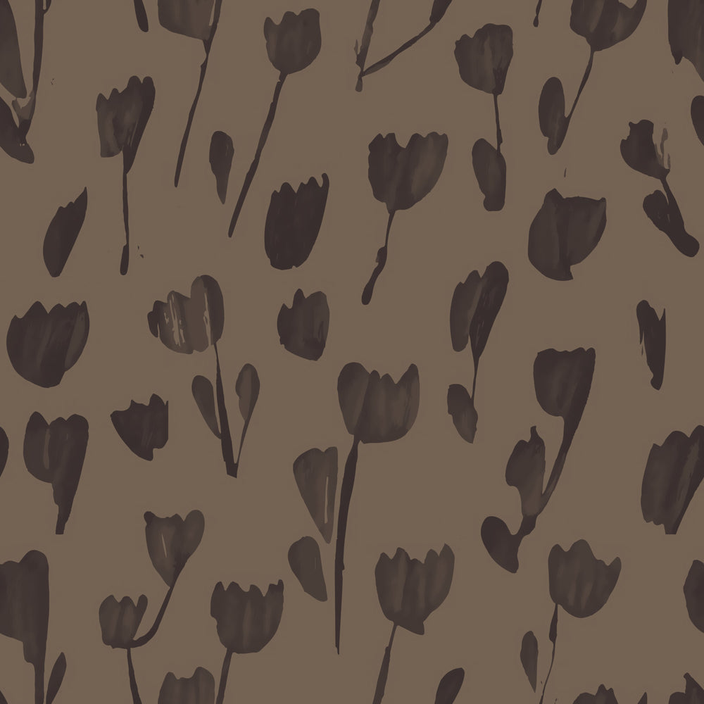 Wild Flowers I by Roseanne Kenny Wallpaper Sample Swatch