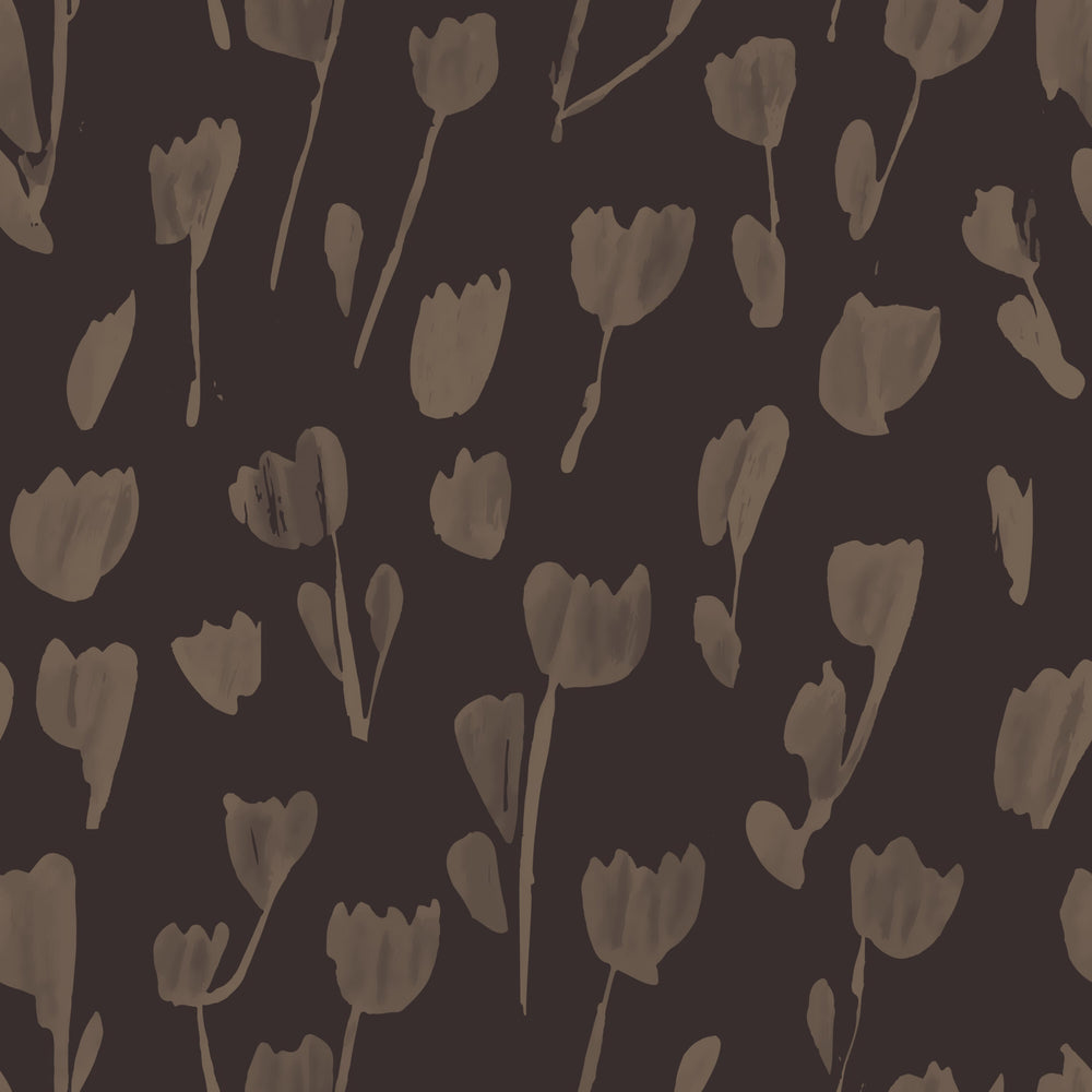 Wild Flowers I by Roseanne Kenny Wallpaper Sample Swatch