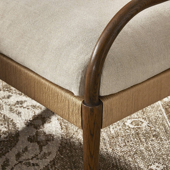 Amber Lewis x Four Hands Amira Lounge Chair
