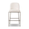 Astrud Bar & Counter Stool  option Crypton Nomad Snow / Brushed Slate