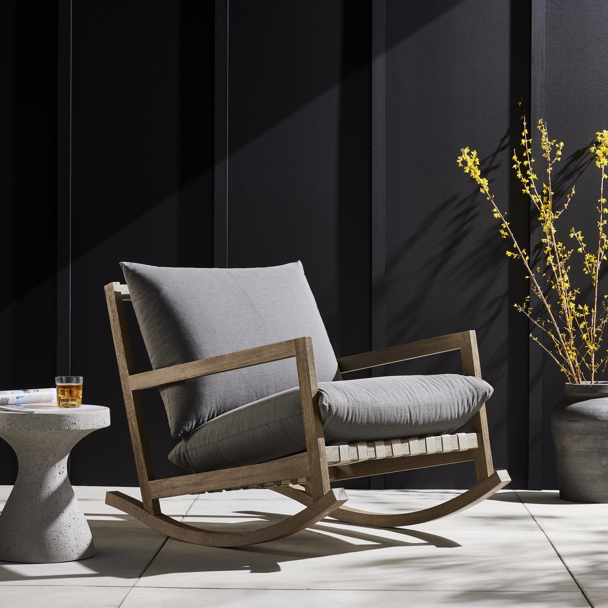 Four Hands Aiken Outdoor Rocking Chair - 2Modern
