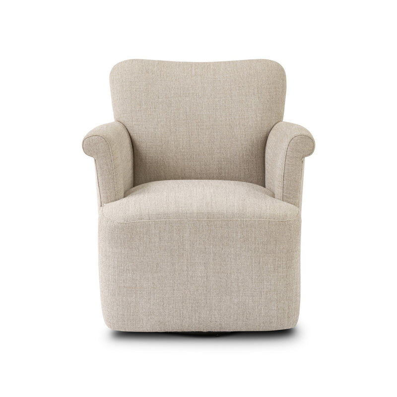 Four Hands Amber Lewis x Four Hands Arden Camellia Swivel Chair