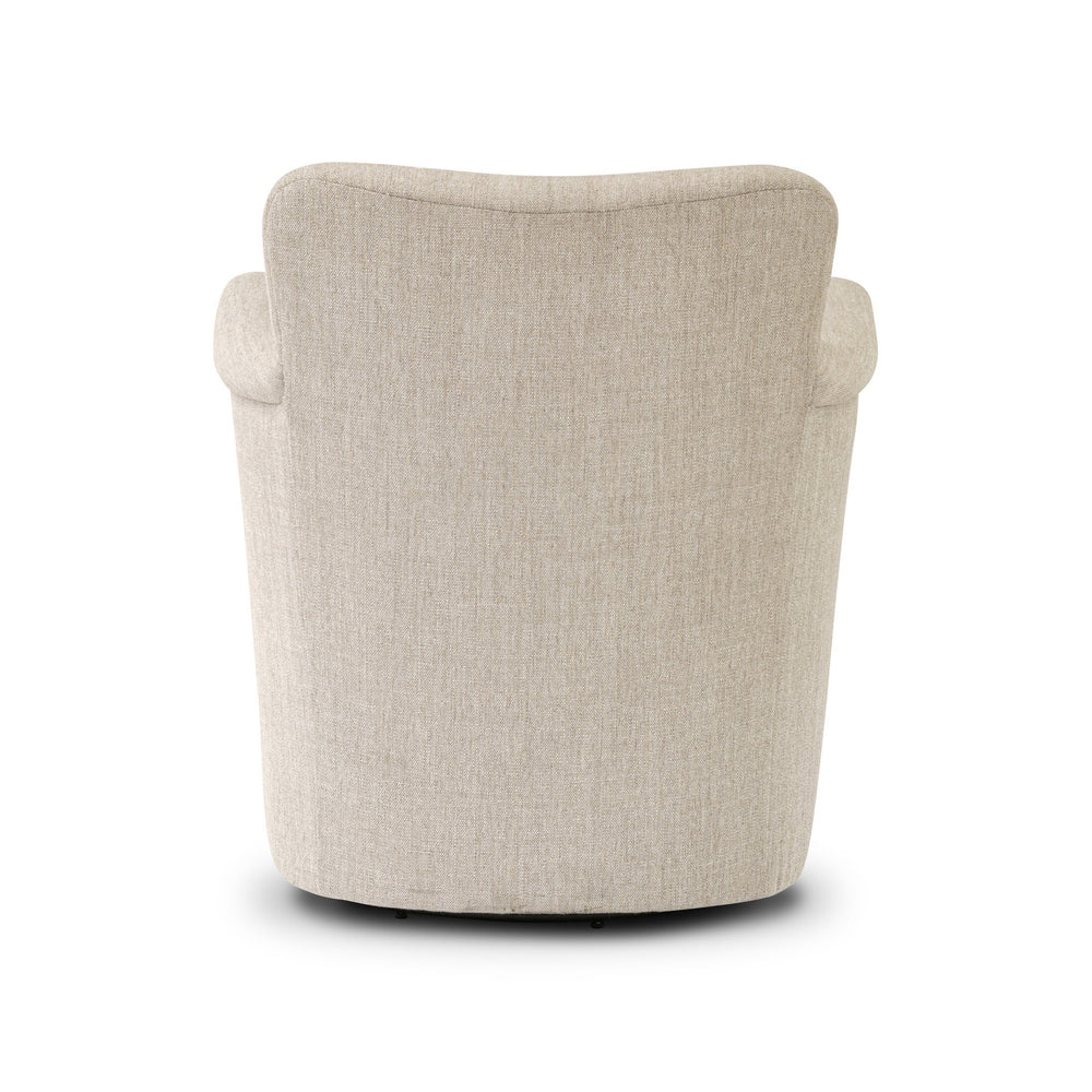 Amber Lewis x Four Hands Arden Camellia Swivel Chair