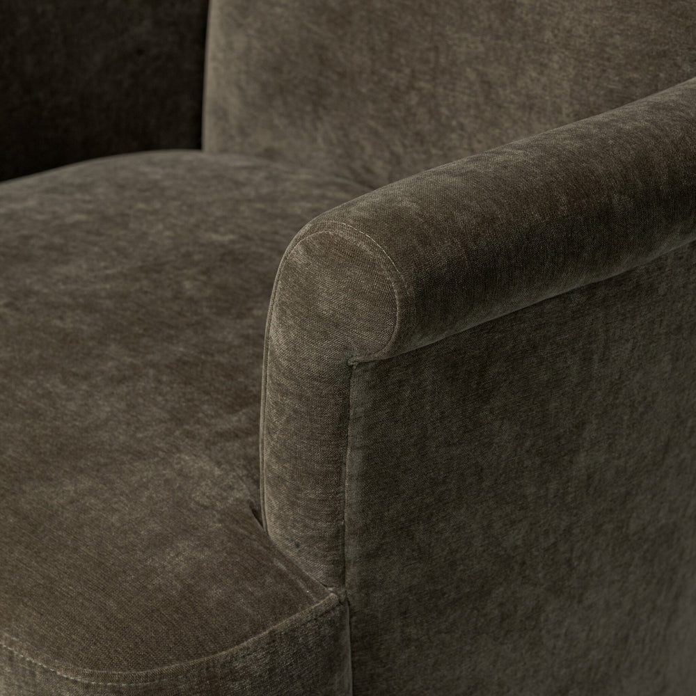 Amber Lewis x Four Hands Arden Camellia Swivel Chair