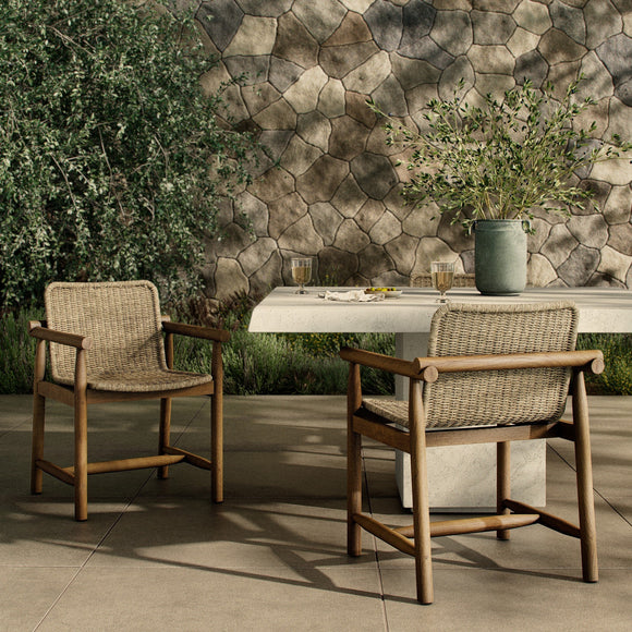 Amber Lewis x Four Hands Dume Outdoor Dining Armchair