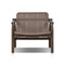Amber Lewis x Four Hands Dume Outdoor Lounge Chair  option Dark Textured Woven