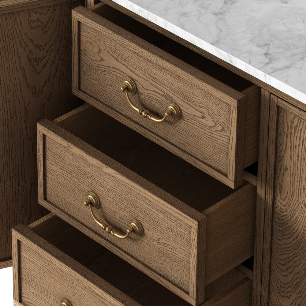 Amber Lewis x Four Hands Elliston Double Vanity