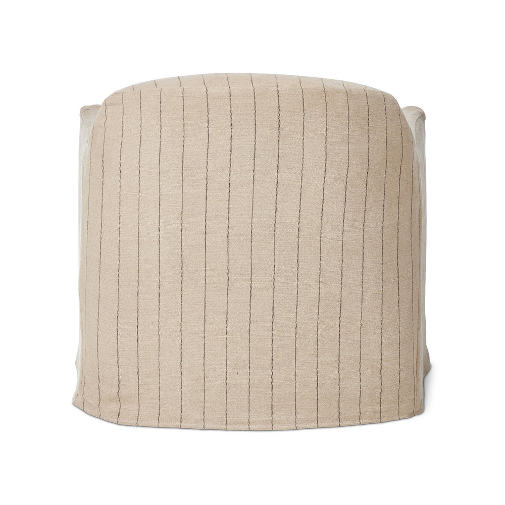 Amber Lewis x Four Hands Lowell Slipcover Swivel Chair