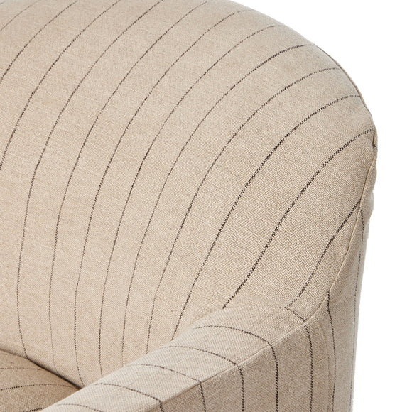 Amber Lewis x Four Hands Lowell Slipcover Swivel Chair