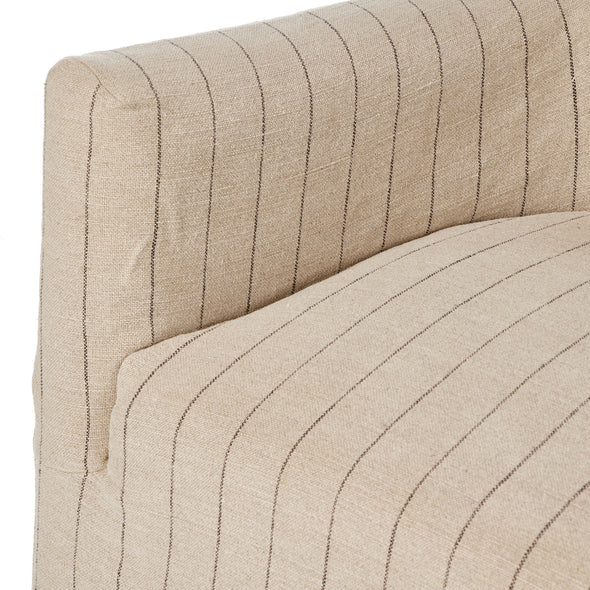 Amber Lewis x Four Hands Lowell Slipcover Swivel Chair