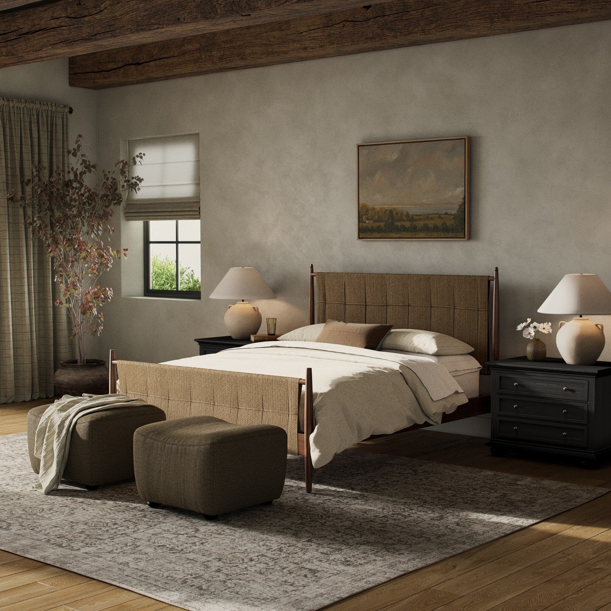 Four Hands Richard Platform Bed - Thumbnail 2