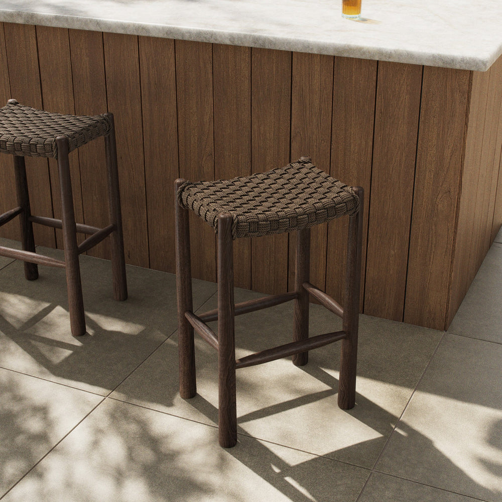 Amber Lewis x Four Hands Savio Outdoor Stool