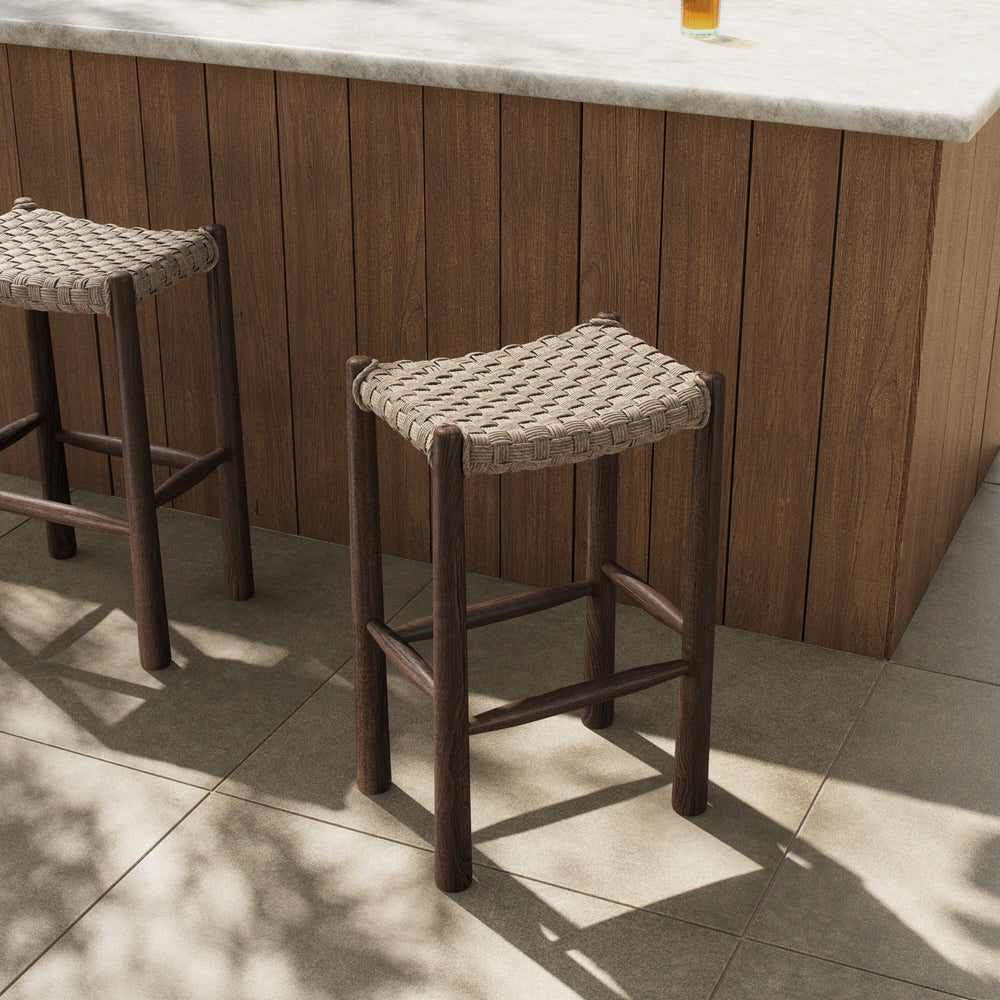 Amber Lewis x Four Hands Savio Outdoor Stool