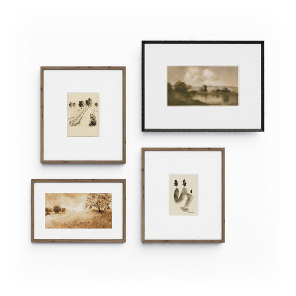 Amber Morning Set by Multi-Artist Wall Art