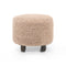 Aniston Ottoman  option Andes Toast / Burnt Birch