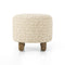 Aniston Ottoman  option Solema Cream / Distressed Natural
