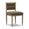 Artie Dining Chair  option Monte Olive / Drifted Oak