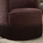 Aurora Fringe Swivel Chair