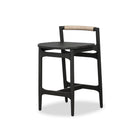Baden Outdoor Bar and Counter Stool with Metal Base