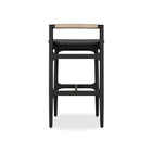 Baden Outdoor Bar and Counter Stool with Metal Base