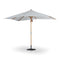 Baska Outdoor Rectangular Umbrella  option Arashi Salt