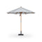 Baska Outdoor Round Umbrella  option Arashi Salt