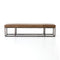 Beaumont Bench  option Dakota Warm Taupe