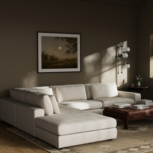 Bloor 4-Piece Sectional with Ottoman