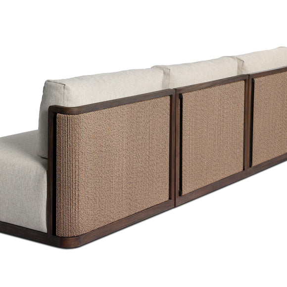Brio 3-Piece Outdoor Sectional Sofa