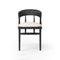 Buxton Dining Chair  option Black Oak