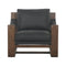 Cesar Lounge Chair  option Carson Black