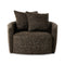 Chloe Swivel Chair  option Ivan Granite