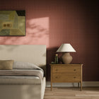 Dobby Stripe Grasscloth by FH Art Studio Wallpaper