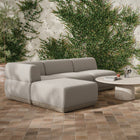 Evander Outdoor Sectional with Ottoman