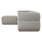 Evander Outdoor Sectional with Ottoman