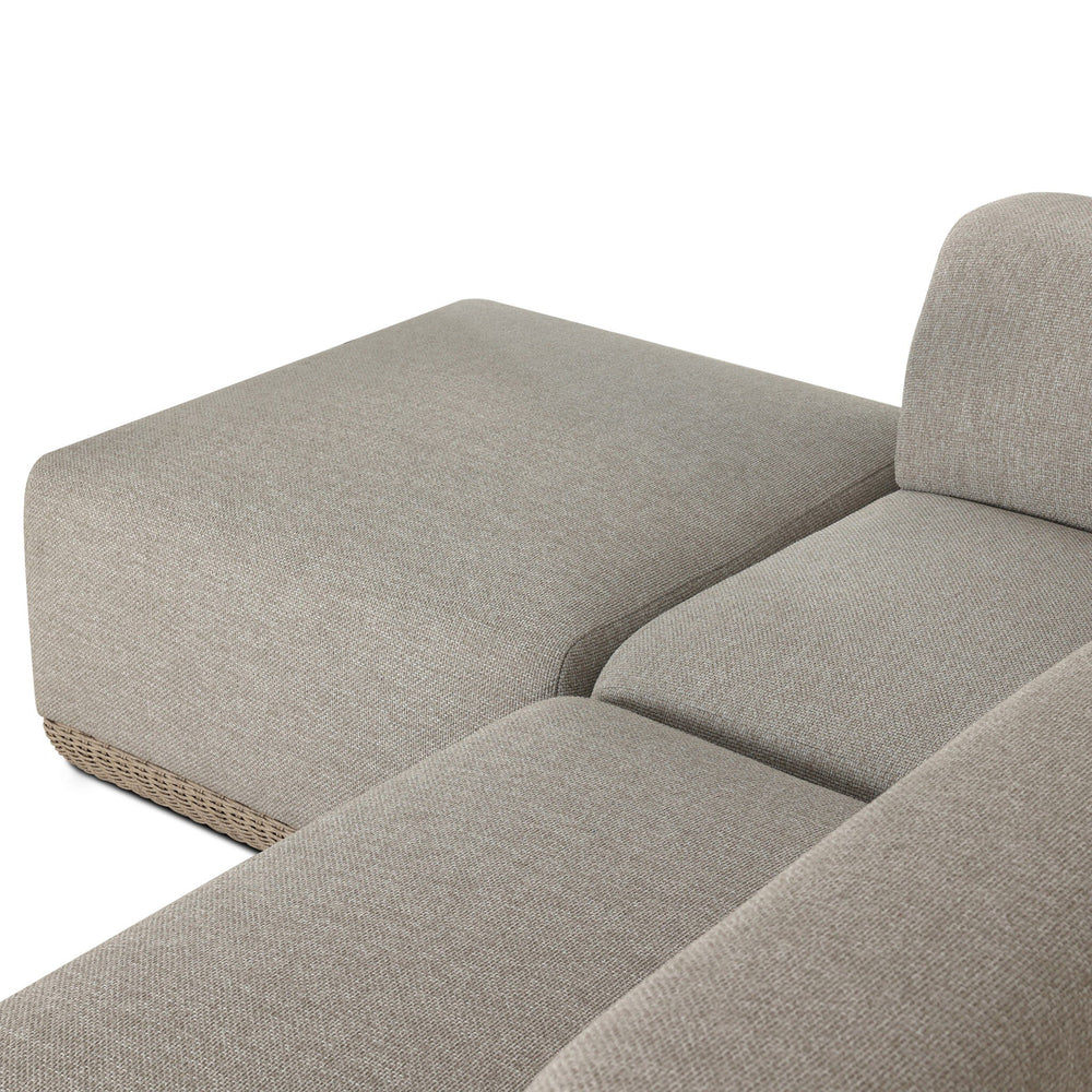 Evander Outdoor Sectional with Ottoman