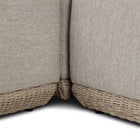 Evander Outdoor Sectional with Ottoman