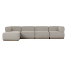 Evander Outdoor Sectional with Ottoman