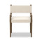 Ferris Dining Armchair  option Crypton Nomad Snow / Amber Ash