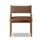 Ferris Dining Armchair  option Palermo Cigar Leather / Palermo Cigar Leather / Light Oak