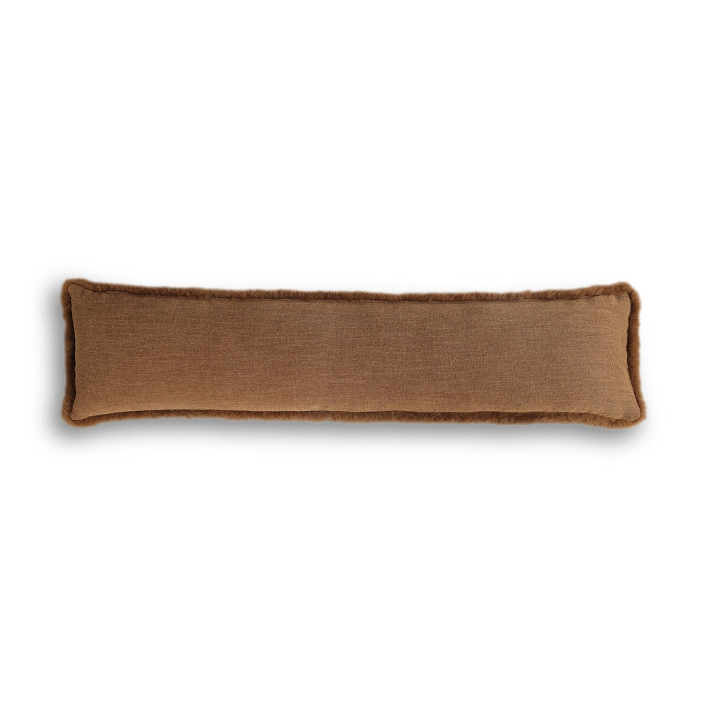 Finlo Shearling Throw Pillow