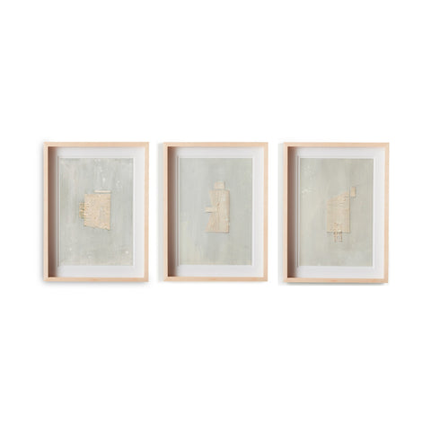 Galactic III Tryptic by Jade Dacay Wall Art