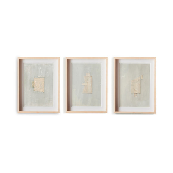 Galactic III Tryptic by Jade Dacay Wall Art