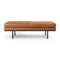 Harris Accent Bench  option Palermo Cognac Leather / Palermo Cognac Leather