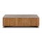 Hudson Square Coffee Table  option Natural Yukas / Large: 55 in width