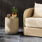 Ivan Outdoor Round End Table